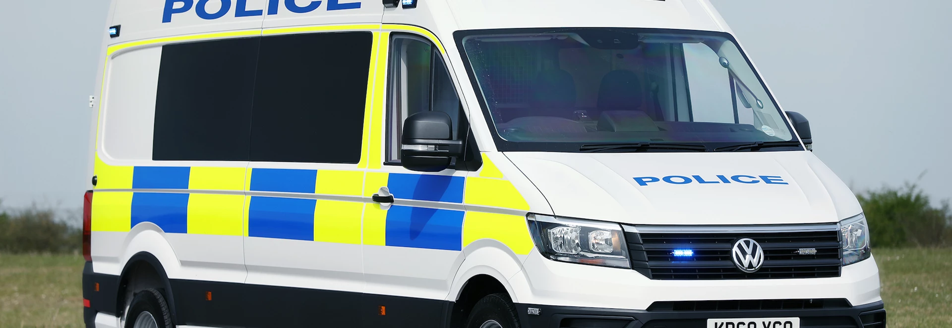 Volkswagen suits up Crafter for riot duty 